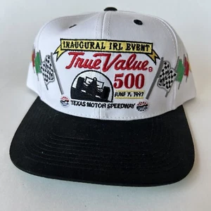 Limited Ed Vintage Snapback Hat 1997 True Value 500 Texas Motor Speedway Racing - Picture 1 of 9
