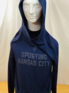 Sporting Kansas City Soccer Fanatics Mens Hoodie Medium Modal Polyester Spandex - Picture 1 of 10