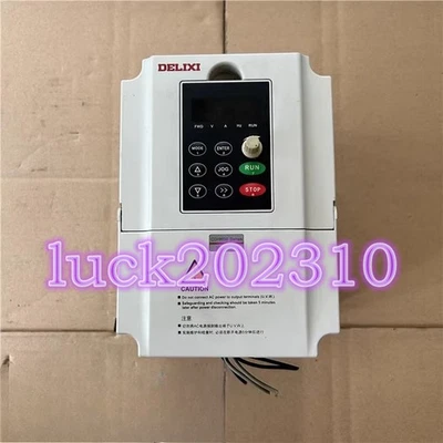 1PC USED Delixi frequency converter CDI9600-G2R2T4 2.2KW 380V  #YY - Image 1 of 3