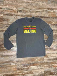 Mens Adidas NBA Global Games Beijing Team Issued Shirt Size 2XLT Tall - Picture 1 of 9