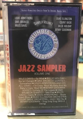 CBS JAZZ MASTERPIECES - SAMPLER VOLUME I -VARIOUS- CASSETTE - Image 1 of 4