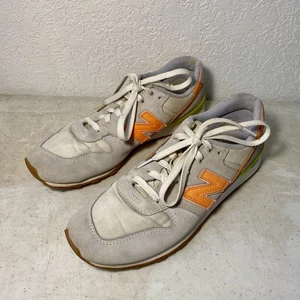 New Balance Shoes Women’s 9.5 B Grey/ Orange/ Multi 696 J.Crew Sneakers WL696JE2 - Picture 1 of 10