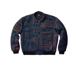 Palace Downtown Jacket Blue - 23SS Brand New NWT Size Medium - Picture 1 of 5