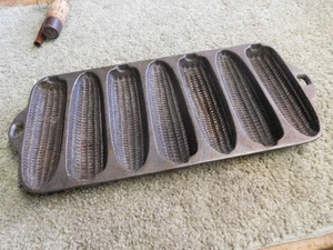 Vintage Wagner Ware Gusseisen 7 Maisbrot Stick Muffinform, Made in USA - Bild 1 von 2