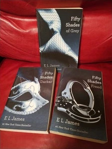 Fifty Shades Trilogy Set of Three - Picture 1 of 2