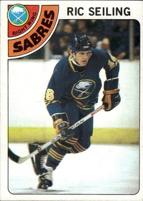 1978-79 Topps Ric Seiling #242 Buffalo Sabres - Image 1 of 2
