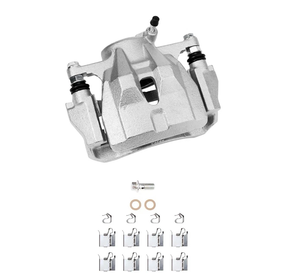 Pinza de freno de disco delantera izquierda con soporte para Toyota Corolla Matrix Vibe 2009-2019 Foto 1 de 1
