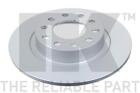 2x Brake Discs Pair Solid fits ALFA ROMEO GIULIETTA 940 2.0D Rear 10 to 20 264mm