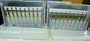 20 piezas brocas de enrutador fresadoras brocas de grabado broca de taladro vástago de 1/8", 0,6-3,175 mm - Imagen 1 de 4