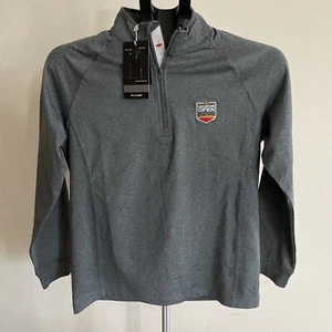 LEVELWEAR QUARTER ZIP ACTIVE WEAR Jr Calibre Youth NWT SUPER NICE Size M 8/10 - Picture 1 of 9