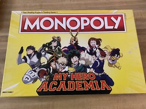 My Hero Academia Monopoly Usaopoly Collector's Edition  Game 2019 Incomplete - Picture 1 of 13