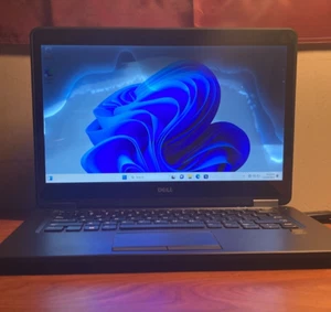 **FOR PARTS** Dell Latitude E7450 Core i5-5300U @2.30GHz 4GB RAM 500GB HDD WIN11 - Picture 1 of 15