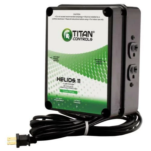 Controlador Titan Controls Helios 11 - 4 luces 240v voltios con cable de disparo de relé Foto 1 de 1