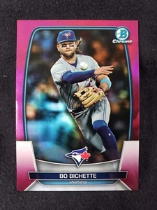 2023 Bowman Chrome Bo Bichette 220/299 Fuscia Refractor  - Picture 1 of 2