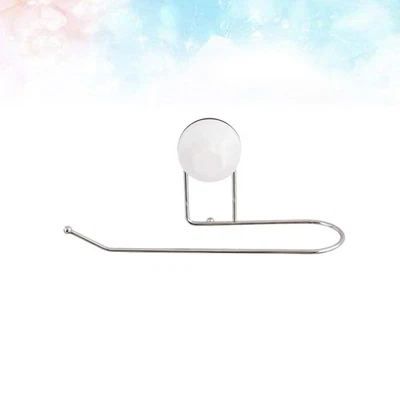  Porta carta igienica senza pugno Porta ventosa Porta asciugamani da parete - Immagine 1 di 4