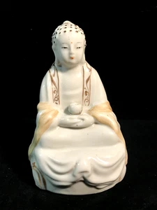 keramik buddha statue 5 1/4 - Bild 1 von 6