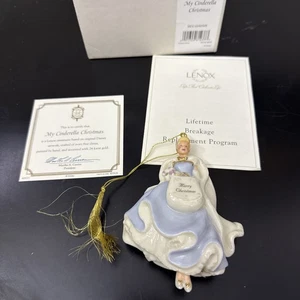 Lenox Disney My Cinderella Christmas Ornament With COA - Picture 1 of 7