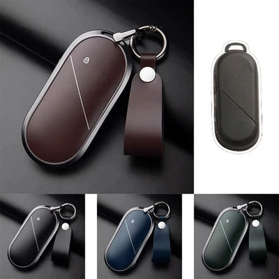 Funda protectora de cuero de aleación para llavero de coche para BMW Mini Cooper Clubman Countryman Foto 1 de 4