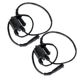 Para HONDA Shadow 1100 VT1100 1987-2007 2 juegos de bobina de encendido y tapa de bujía - Imagen 1 de 10