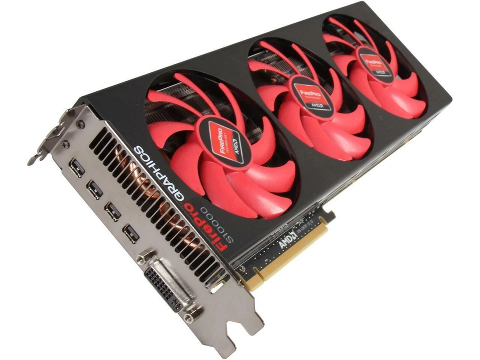 AMD 100-505779 100-505851 FirePro S10000 6GB GDDR5 384-Bit PCIe x16 Video Card - Image 1 of 1