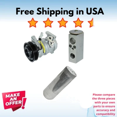 Kit Compresor A/C Fit Chrysler Town & Country 2001-2004, Voyager 2001-2004 Foto 1 de 4