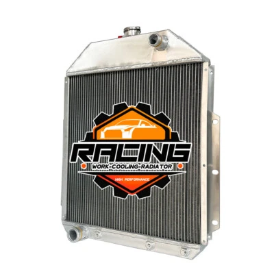 ALL Aluminum Radiator For 1948 1949 1950 1951 1952 Ford F1 F2 F3 Pickup Truck V8 — 第 1/4 张图片