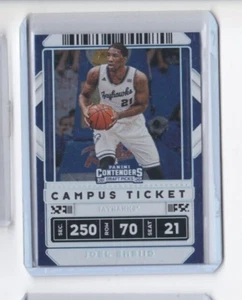 JOEL EMBIID 2020 CONTENDERS DRAFT PICKS IMAGE VARIATION CAMPUS TICKET PARALLEL - Bild 1 von 23