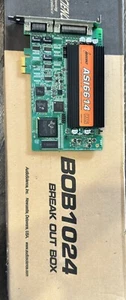 AudioScience ASI6614 W/Bob Box - Broadcast Multichannel AES Digital Sound Card - Picture 1 of 10