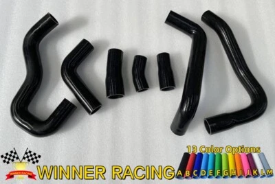 Manguera refrigerante radiador silicona Lotus Esprit 2.2 L 910/910S turbo I4 87-92 NEGRA Foto 1 de 4