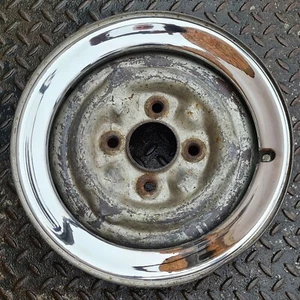 Ford Zephyr Mk2 Zodiac Mk2 Ace-Type Rim Embellishers 13" Stainless Steel UK Made - Picture 1 of 24