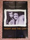 NIGHT AND THE CITY  US ONE SHEET POSTER ROBERT DE NIRO JESSICAL LANGE 1992