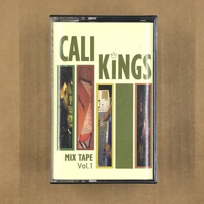 CALI KINGS MIX TAPE VOL 1 Cassette Tape 90s Rap Hip Hop WU TANG MOS DEF ICE CUBE - Image 1 of 4