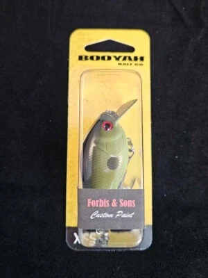 Señuelo de pesca pintado personalizado Booyah XCS100 Squarebill Crankbait, sábalo Chartreuse Foto 1 de 4