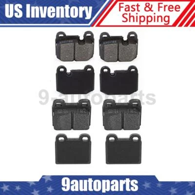 Kit Pastillas Freno Delanteras y Traseras Para 1981 1982 1983 1984 1985 1986 Alfa Romeo GTV-6 Foto 1 de 4