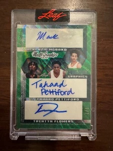 2022-23 Hoja MultiGráficos Onda Verde 7/7 Matas Buzelis Omaha Biliew #HG-6 Automático - Imagen 1 de 2