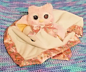 Eule Lovey Bearington Baby Sicherheitsdecke Satinborte Baby Mädchen - Bild 1 von 11