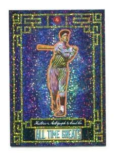 Autógrafos históricos de todos los tiempos 2024 Joe DiMaggio nivel 4 #46/200 patio - Imagen 1 de 1