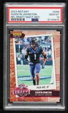 2023 Instant NFL Draft Night Red 16/25 Quentin Johnston PSA 10 GEM MT Rookie RC
