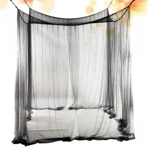 4 Corners Canopy Bedding Poster Bed Canopy Curtains - Picture 1 of 11