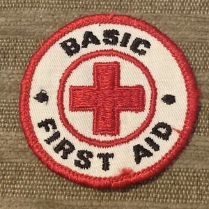 Estate Find: Basic First Aid Patch - Picture 1 of 3