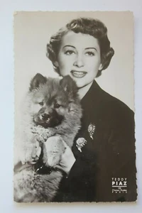 Carte Postale Photo Célébrité Martine CAROL - Picture 1 of 2