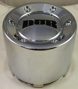 MHT DUB WHEEL RIM CHROME 8 LUG SNAP IN CHROME CENTER CAP 1001-30 S709-106 ABS  - Picture 1 of 1