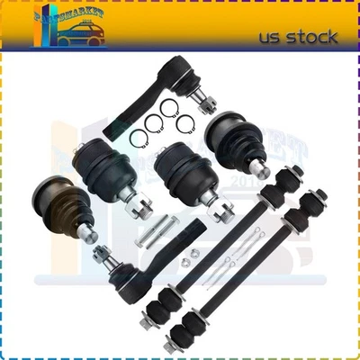 For 1995-2001 Ford Explorer Set Of 8 Front Tie Rod End Ball Joint Suspension Kit Foto 1 de 4