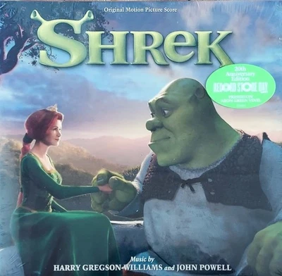 SHREK - ORIGINAL MOTION PICTURE SCORE - LP - NEON GREEN VINYL - RARE - BRAND NEW - Image 1 of 4