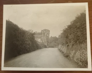 North Somerset: vista pasada de Portbury Village, 1918. - Imagen 1 de 2