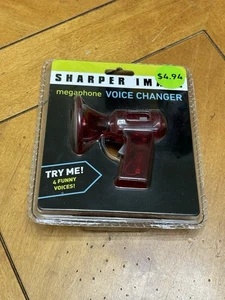 Sharper Image MINI Megafono Cambio Voce con 4 Voci Divertenti Ha Bisogno di Batterie Nuove - Foto 1 di 2