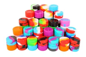jîmmy Silicone 5ML Non-Stick Wax Containers Multi Use Storage Jars Oil Concen... - Picture 1 of 4