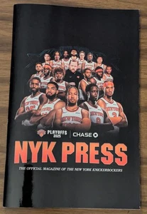 NY Knicks Official Program PlayOffs 2025 Madison Square Garden - Picture 1 of 6