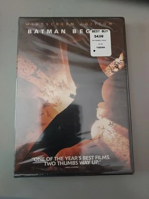 Batman Begins (DVD, 2005, Widescreen, PG-13) Brand New Sealed  - Image 1 of 2