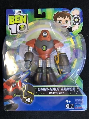 Figura de acción Ben 10 OMNI-NAUT ARMOR HEATBLAST * Fireblaster Nuevo en caja Foto 1 de 2
